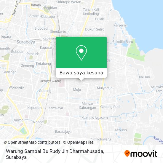Peta Warung Sambal Bu Rudy Jln Dharmahusada