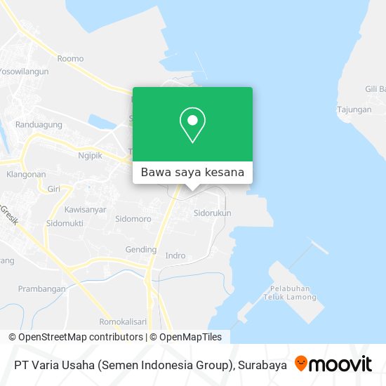Peta PT Varia Usaha (Semen Indonesia Group)