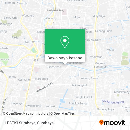 Peta LP3TKI Surabaya
