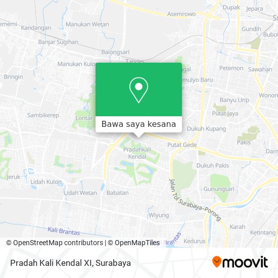 Peta Pradah Kali Kendal XI
