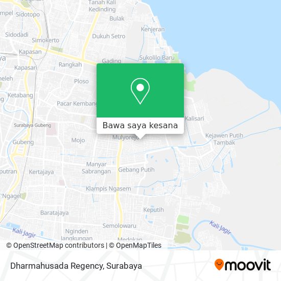 Peta Dharmahusada Regency