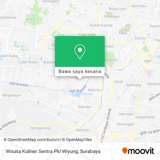 Peta Wisata Kuliner Sentra Pkl Wiyung