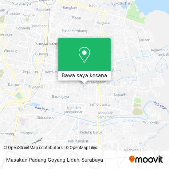 Peta Masakan Padang Goyang Lidah