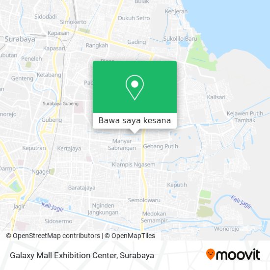 Peta Galaxy Mall Exhibition Center