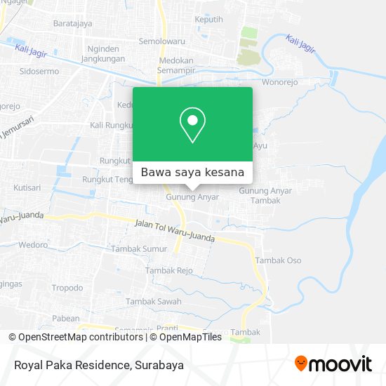 Peta Royal Paka Residence