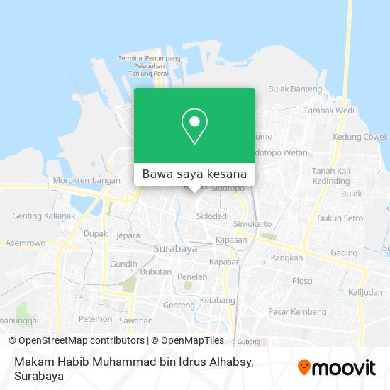 Peta Makam Habib Muhammad bin Idrus Alhabsy