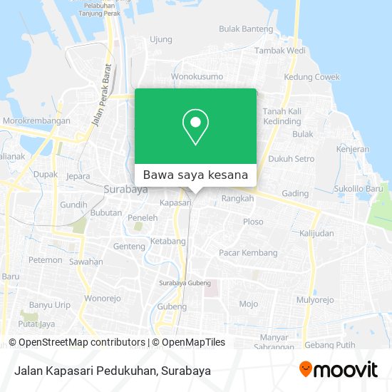 Peta Jalan Kapasari Pedukuhan