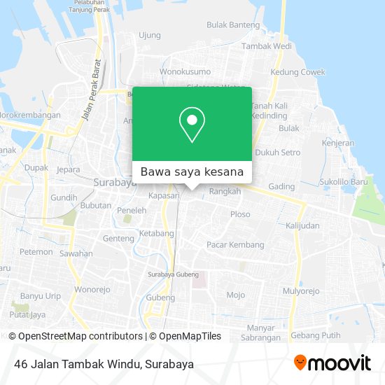 Peta 46 Jalan Tambak Windu