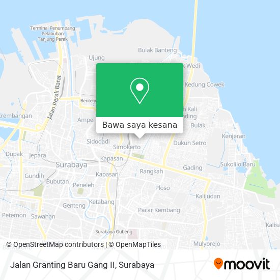 Peta Jalan Granting Baru Gang II