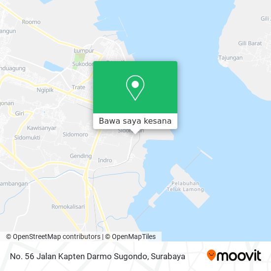 Peta No. 56 Jalan Kapten Darmo Sugondo