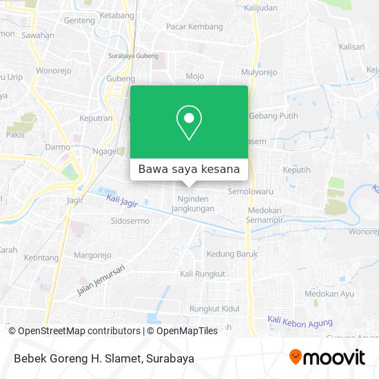 Peta Bebek Goreng H. Slamet