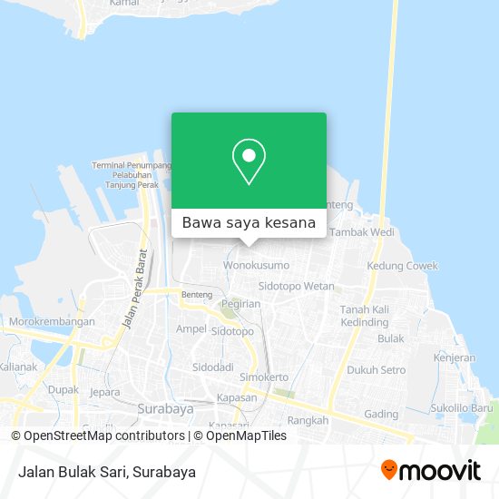 Peta Jalan Bulak Sari