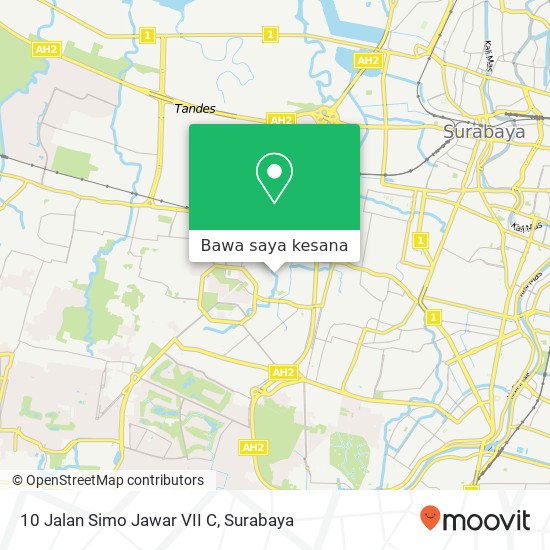 Peta 10 Jalan Simo Jawar VII C