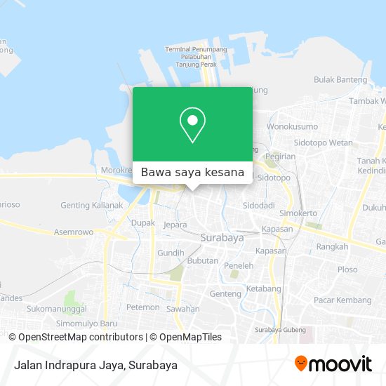 Peta Jalan Indrapura Jaya