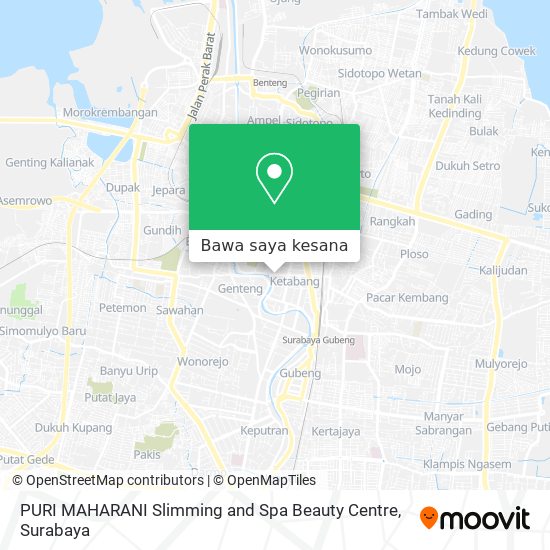 Peta PURI MAHARANI Slimming and Spa Beauty Centre