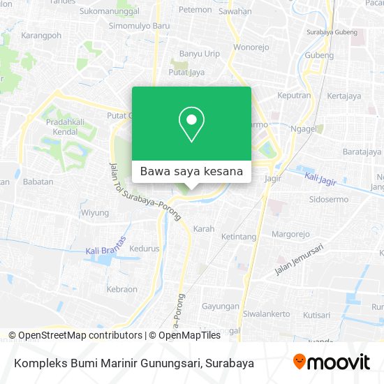 Peta Kompleks Bumi Marinir Gunungsari