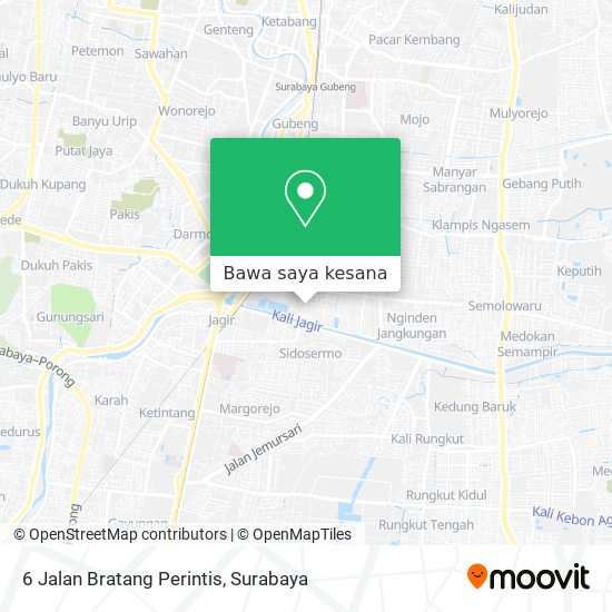 Peta 6 Jalan Bratang Perintis