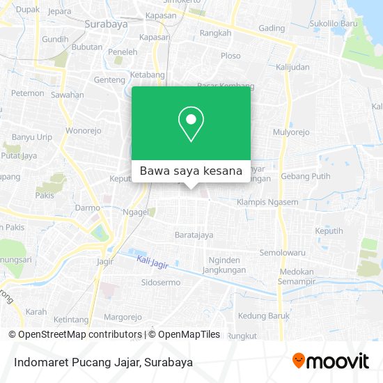 Peta Indomaret Pucang Jajar