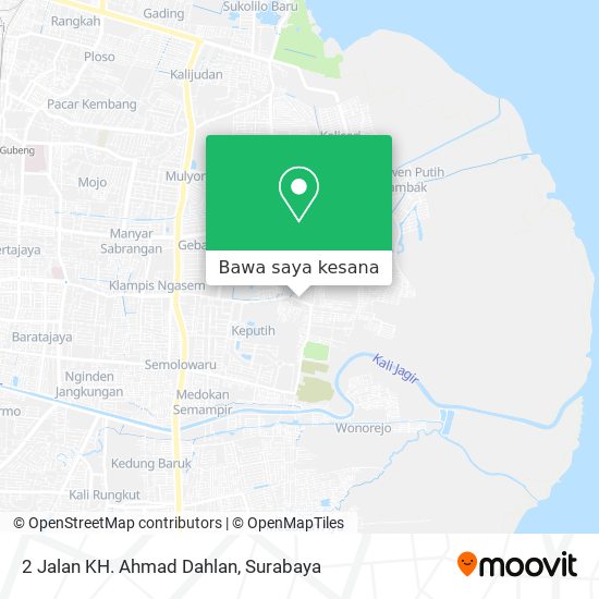 Peta 2 Jalan KH. Ahmad Dahlan