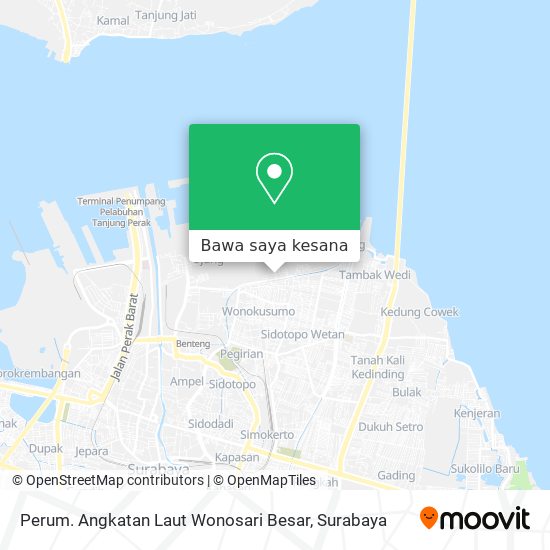 Peta Perum. Angkatan Laut Wonosari Besar