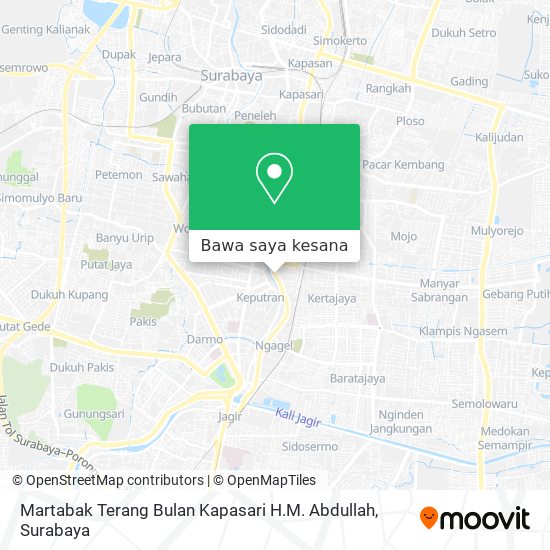 Peta Martabak Terang Bulan Kapasari H.M. Abdullah