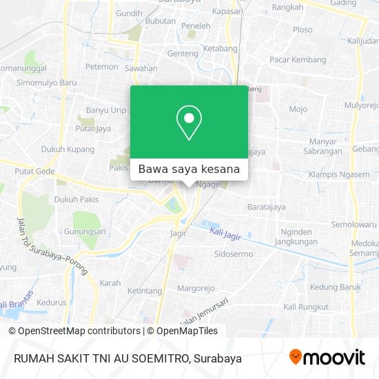 Peta RUMAH SAKIT TNI AU SOEMITRO