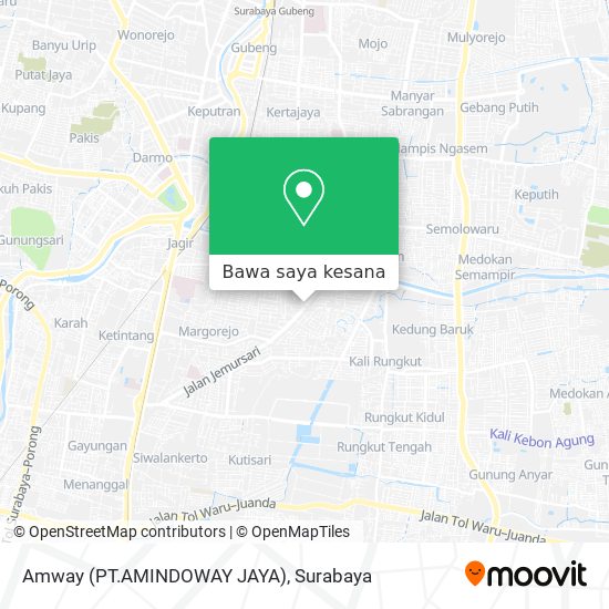 Peta Amway (PT.AMINDOWAY JAYA)