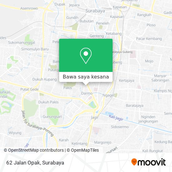 Peta 62 Jalan Opak