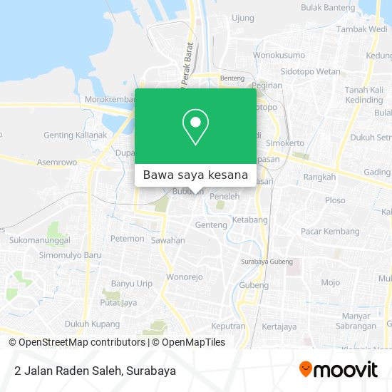 Peta 2 Jalan Raden Saleh