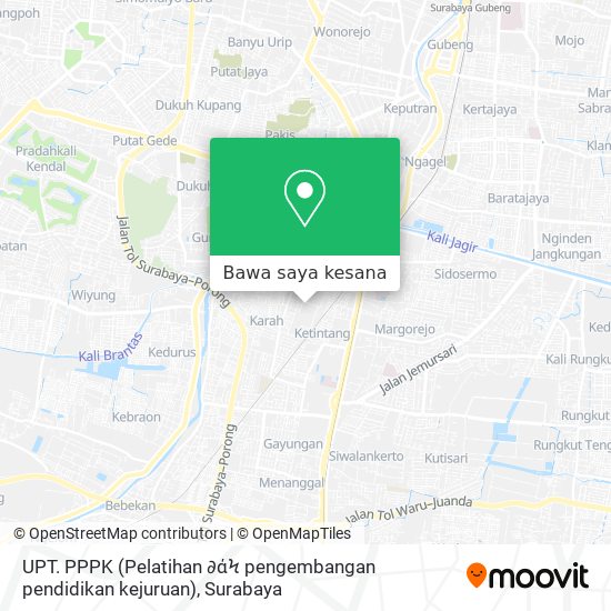 Peta UPT. PPPK (Pelatihan ∂άϞ pengembangan pendidikan kejuruan)