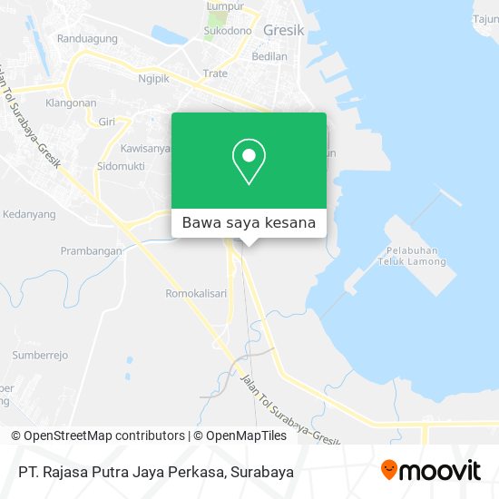 Peta PT. Rajasa Putra Jaya Perkasa