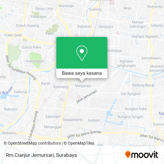 Peta Rm.Cianjur Jemursari