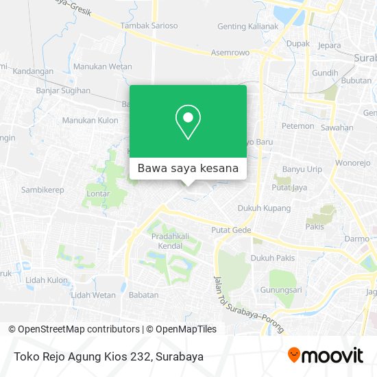 Peta Toko Rejo Agung Kios 232