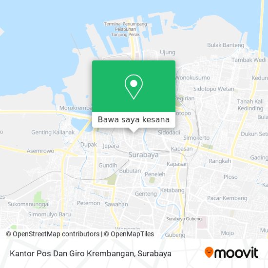 Peta Kantor Pos Dan Giro Krembangan