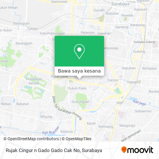 Peta Rujak Cingur n Gado Gado Cak No