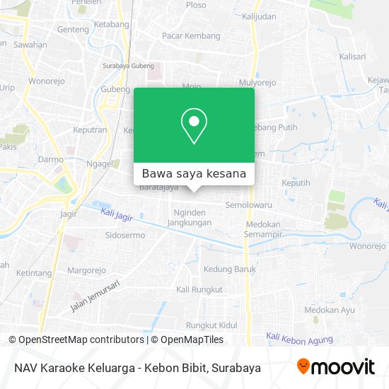 Peta NAV Karaoke Keluarga - Kebon Bibit