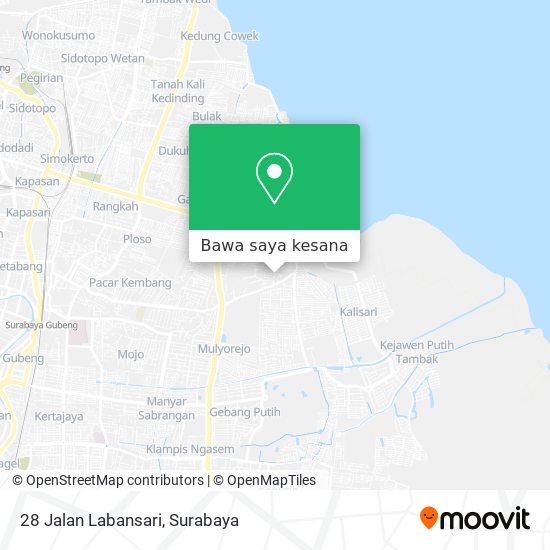 Peta 28 Jalan Labansari