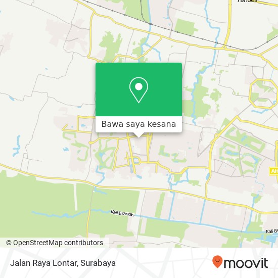 Peta Jalan Raya Lontar