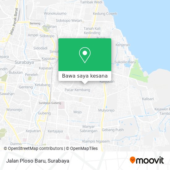 Peta Jalan Ploso Baru