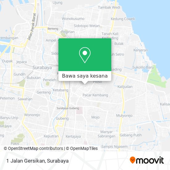 Peta 1 Jalan Gersikan