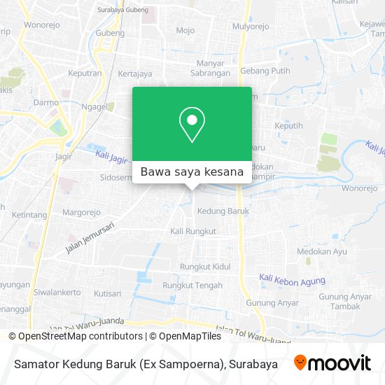 Peta Samator Kedung Baruk (Ex Sampoerna)