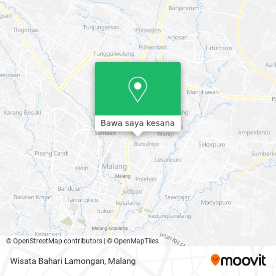 Peta Wisata Bahari Lamongan