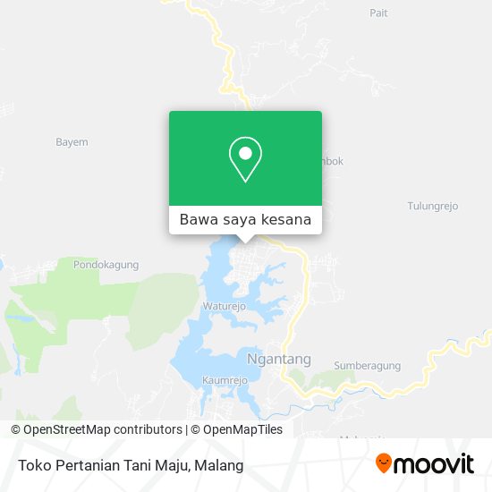 Peta Toko Pertanian Tani Maju