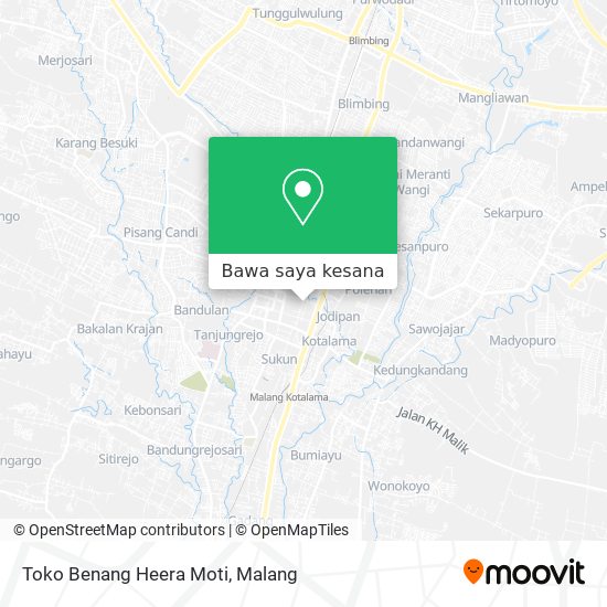 Peta Toko Benang Heera Moti