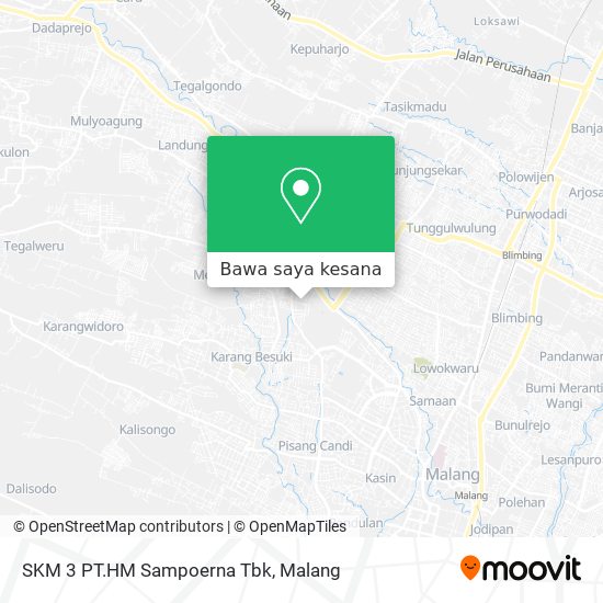 Peta SKM 3 PT.HM Sampoerna Tbk