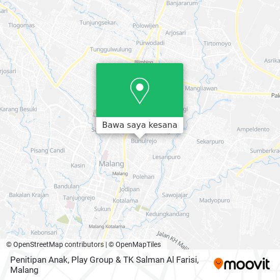 Peta Penitipan Anak, Play Group & TK Salman Al Farisi