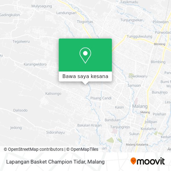 Peta Lapangan Basket Champion Tidar