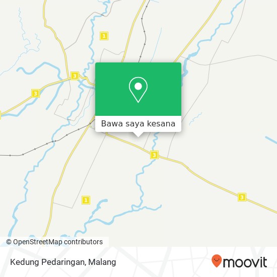 Peta Kedung Pedaringan