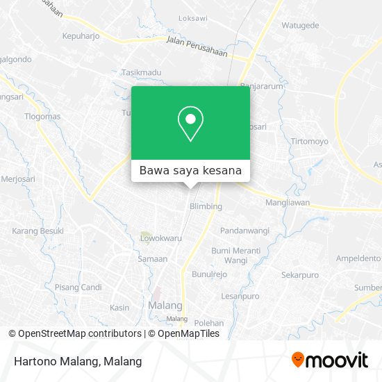 Peta Hartono Malang