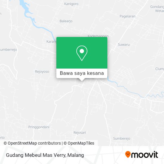 Peta Gudang Mebeul Mas Verry